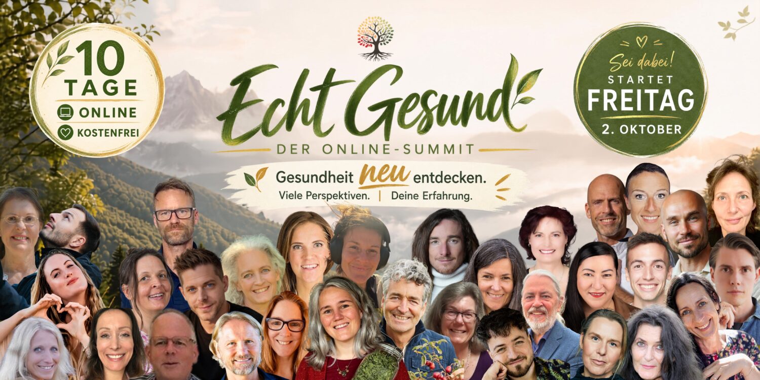 Newsletterbanner - Echt-Gesund-Summit